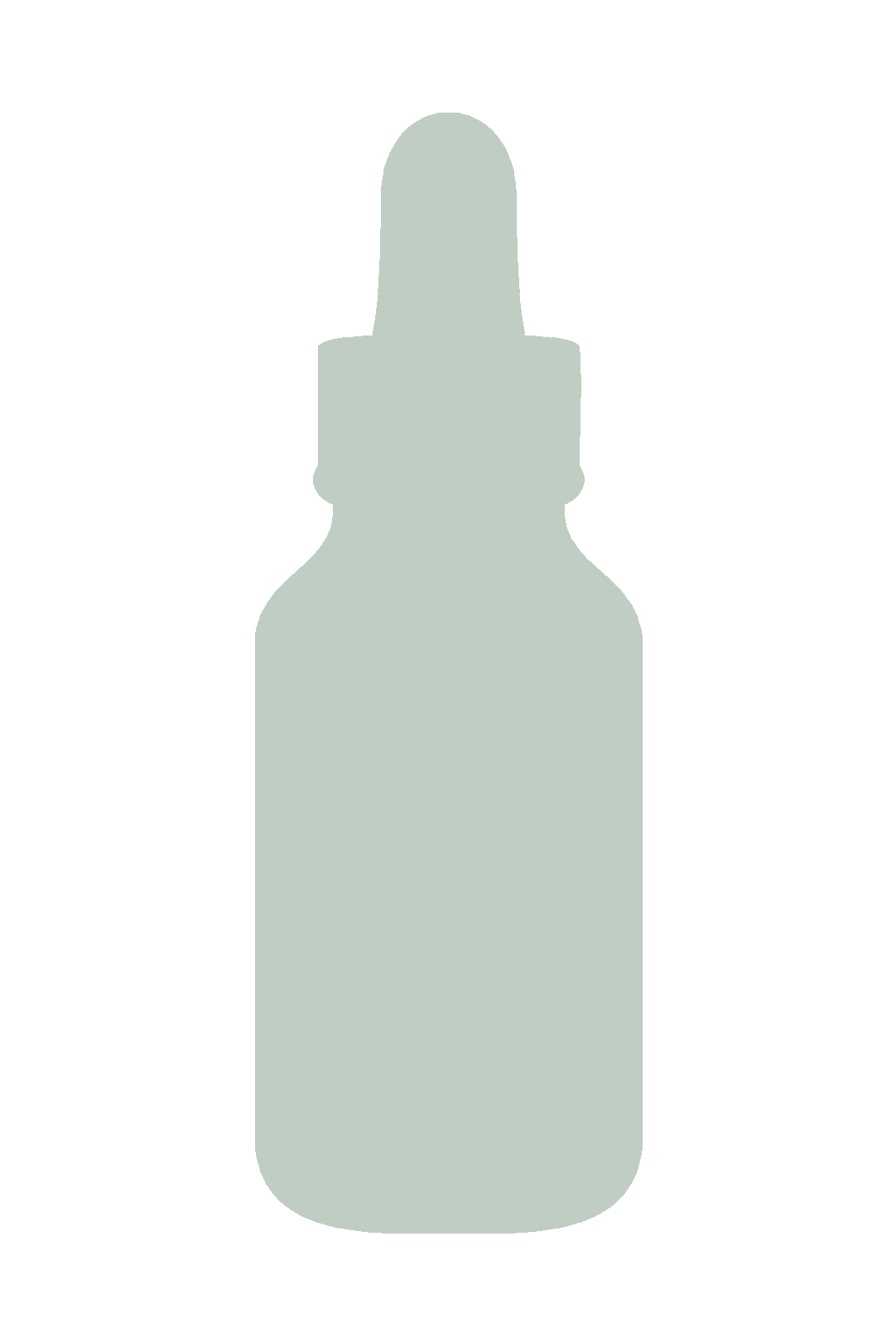 outline of a capsule bottle